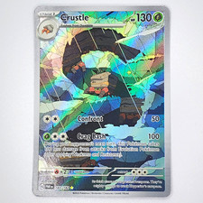 The Pokémon TCG: Crustle 183/182 SV04 Paradox Rift Illustration Rare Holo EN on eBay
