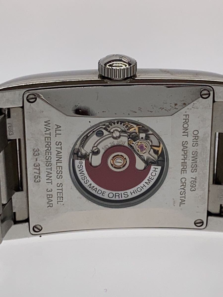 ORIS Rectangular Date Auto Stainless Watch Excell… - image 3