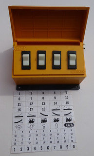 LGB Switch Control Box 5080 5075 G Scale WITH ORIGINAL BOX & DECALS