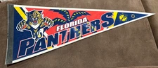 Rico Industries ~ NHL Florida Panthers Hockey Pennant 30"