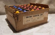 Vintage Lot 25 Christmas Light Bulbs - TESTED C9 1/4 - Multi Color Lot 2