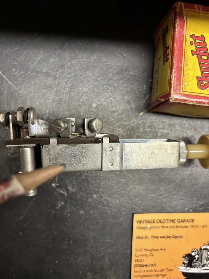 1936 1938 1939 1940 1948 1950 1951 1952 1953 1954 Interruptor de faros Chevrolet Foto 3 de 4