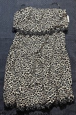 New size XXXL 22 Time and Tru midi dress navy eyelet trim sundress