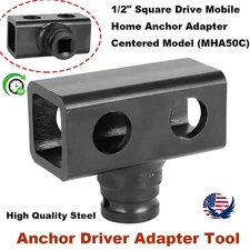 Ground/Earth/Utility/Eye/Mobile Home/Hurricane Anchor Driver Adapter Tool MHA50C
