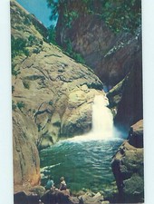 Chrome WATERFALL SCENE Kings Canyon Park - Madera & Visalia & Fresno CA AG3902@