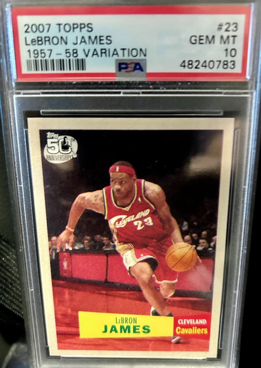 LeBron James Basketball 2007-08 Season Sports Trading Cards