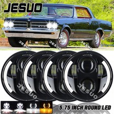 4pcs 5 34 5.75 Led Headlights Hilo Beam For Pontiac Gto Grand Prix