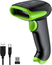 Symcode 3-in-1 Barcode Scanner: Bluetooth, USB, 2.4G Wireless, 1D/2D/QR Fast