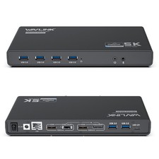 Dual 4K Monitor DisplayLink Dockingstation US...