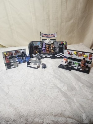 McFarlane Five Nights At Freddys Building Set Lot - Incomplete