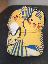 Pokemon Pikachu Raichu Pichu Youth Snapback Hat Adjustable Baseball Cap 2016