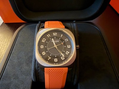 HERMÈS H08 Titanium Automatic Men's watch W049430WW00, 42 mm w