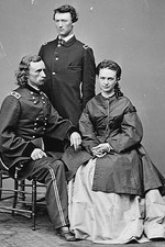 Gen. George A. Custer and wife  photo 
