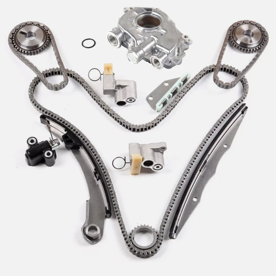 Kit de cadena de distribución VQ40DE bomba de aceite para Nissan Xterra NV1500 Frontier 2005-15 4,0 L Foto 3 de 4