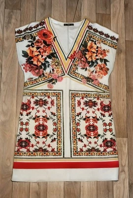 Robe tunique Zara imprimé ethnique foulard – Taille S - Photo 1/4