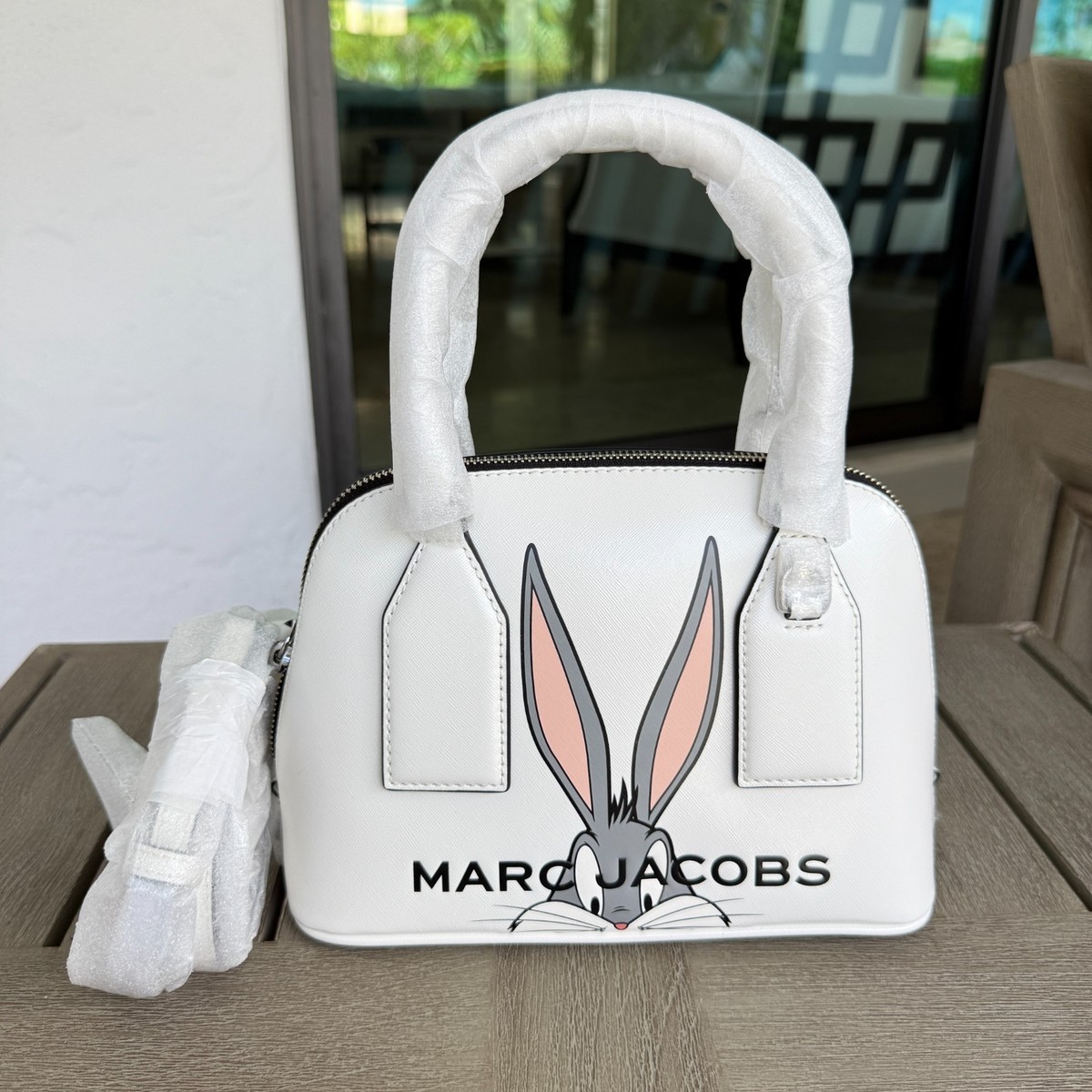 Marc Jacobs x Looney Tunes Bugs Bunny Small Leather Dome Satchel
