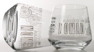 2 x Nomad Outland Whisky Tumbler Glas Schottland Gläser bauchig Bar Neu 8455