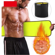 Waist Trainer Slim Belt Men Fitness Belly Sweat Fat Burning Women Body Shaper