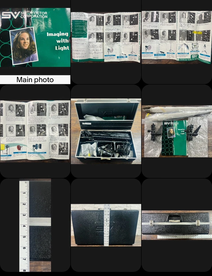 SMITH VICTOR K2R-A Lighting Kit w/ 2 700SG Lights 2 Tripods, Umbrellas And More - Image 2 of 4