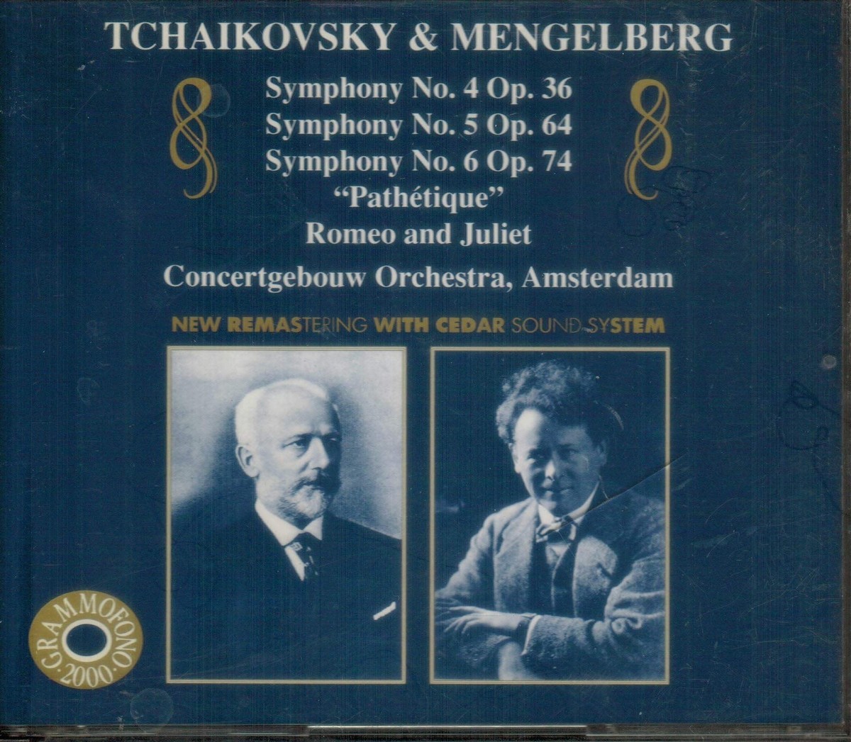 Tchaikovsky Symphonies - Mengelberg CD Grammofono 2000 Like New | eBay