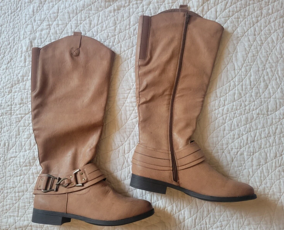 memory foam knee high boots