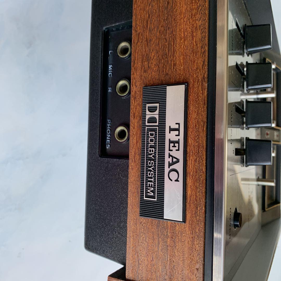 TEACカセットデッキ　A－360  取り扱い説明書付き TEAC A-360 Cassette Deck Junk and Parts with Instruction