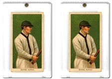 2x PRO-MOLD PC-206 T206/ALLEN/GINTER 1-SCREW Baseball CARD Holder (5 Year + UV)