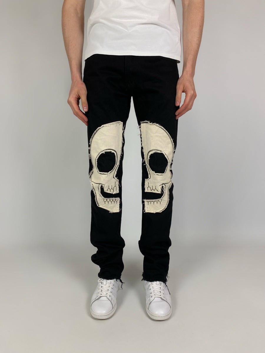 Mnml Skeleton Jeans MNML Skulls Jeans Pants