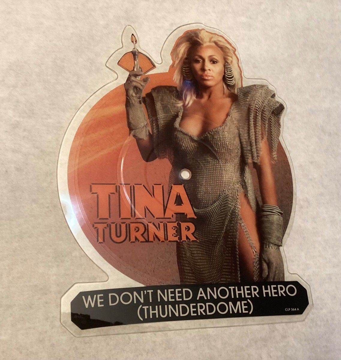 Tina Turner We Don't Need Another Hero Shaped Picture Disc 1985