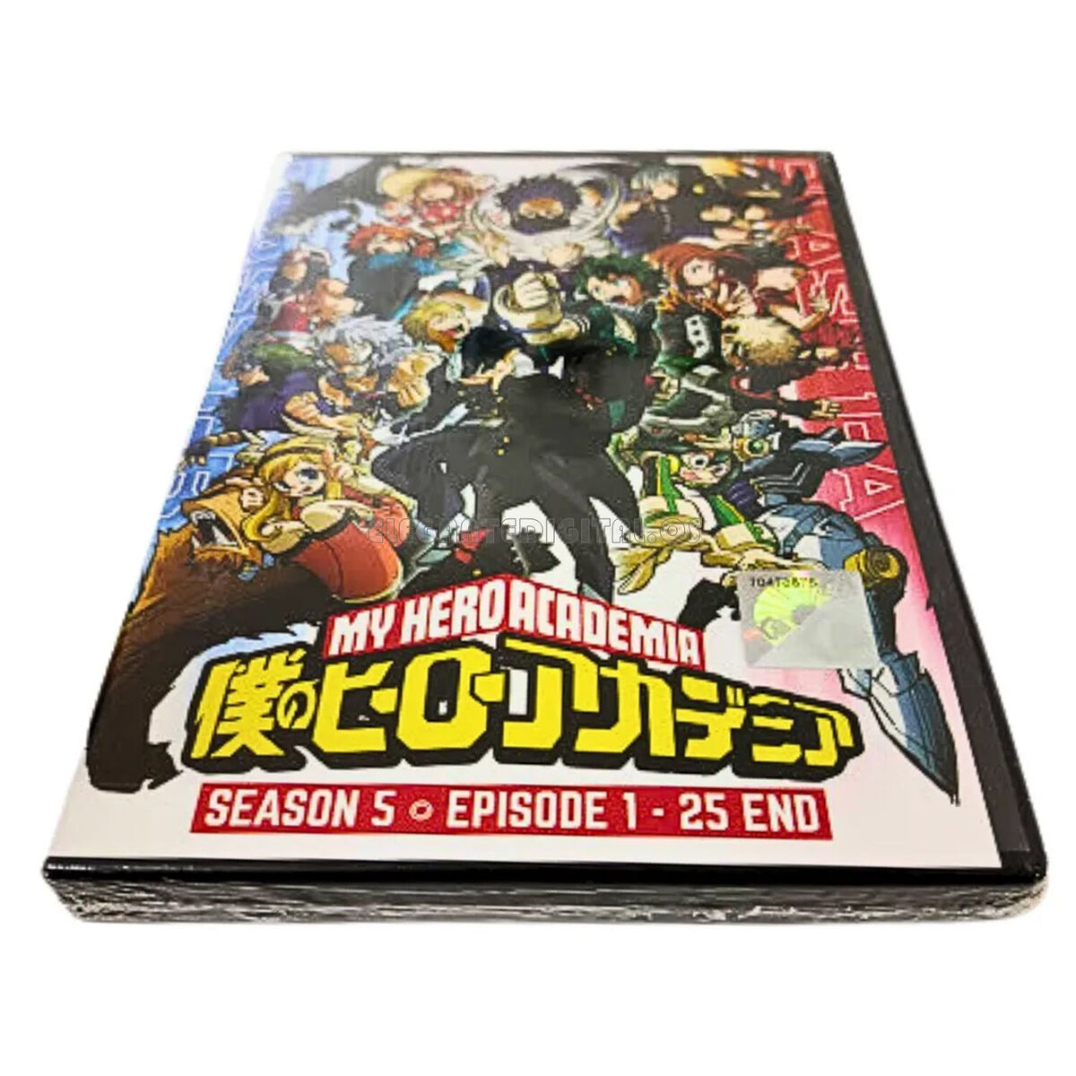 DVD Boku No My Hero Academia (Season 5: VOL.1 - 25 End) English Dubbed  Version