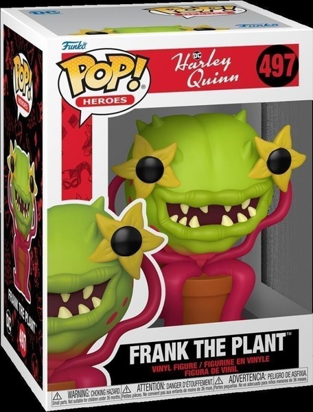 Harley Quinn Frank The Plant Pop Heroes #497 Vinyl Figur Funko-image