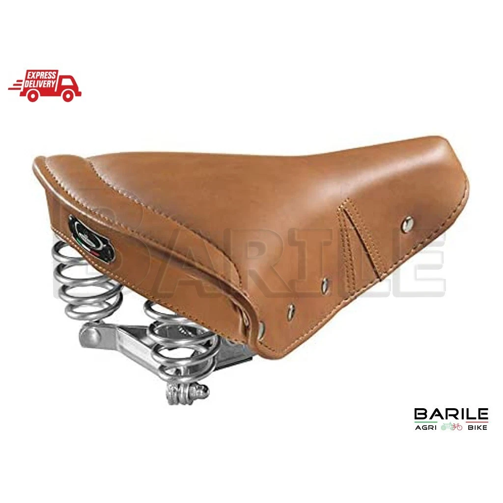 Selle Vélo Ancien Vintage Sella Ideale 42 Type Benelux - Pour Pièces Détachées Ou Restauration