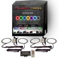 RGB Multi Color LED Halo kit with RF Remote for 2002-2005 Acura NSX Headlights