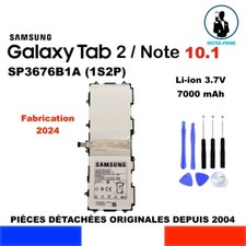 BATTERIE ORIGINE TABLET SP3676B1A(1S2P) SAMSUNG GALAXY NOTE TAB 2 10.1 7000mA