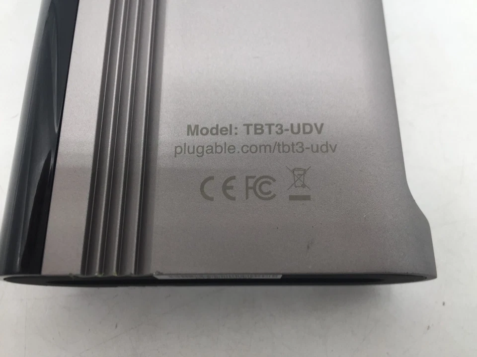 Plugable Thunderbolt 3 Docking Station TBT3-UDV UNIT ONLY FREE S/H - Image 4 of 4