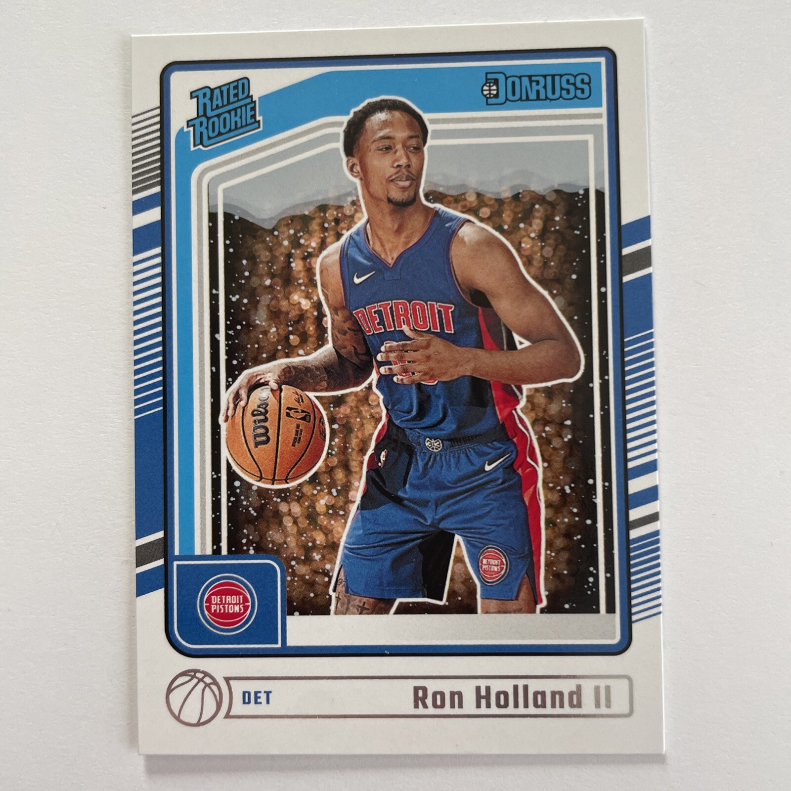 2024-25 Panini Donruss - Ron Holland II Rated Rookie Winter RC #236 Pistons