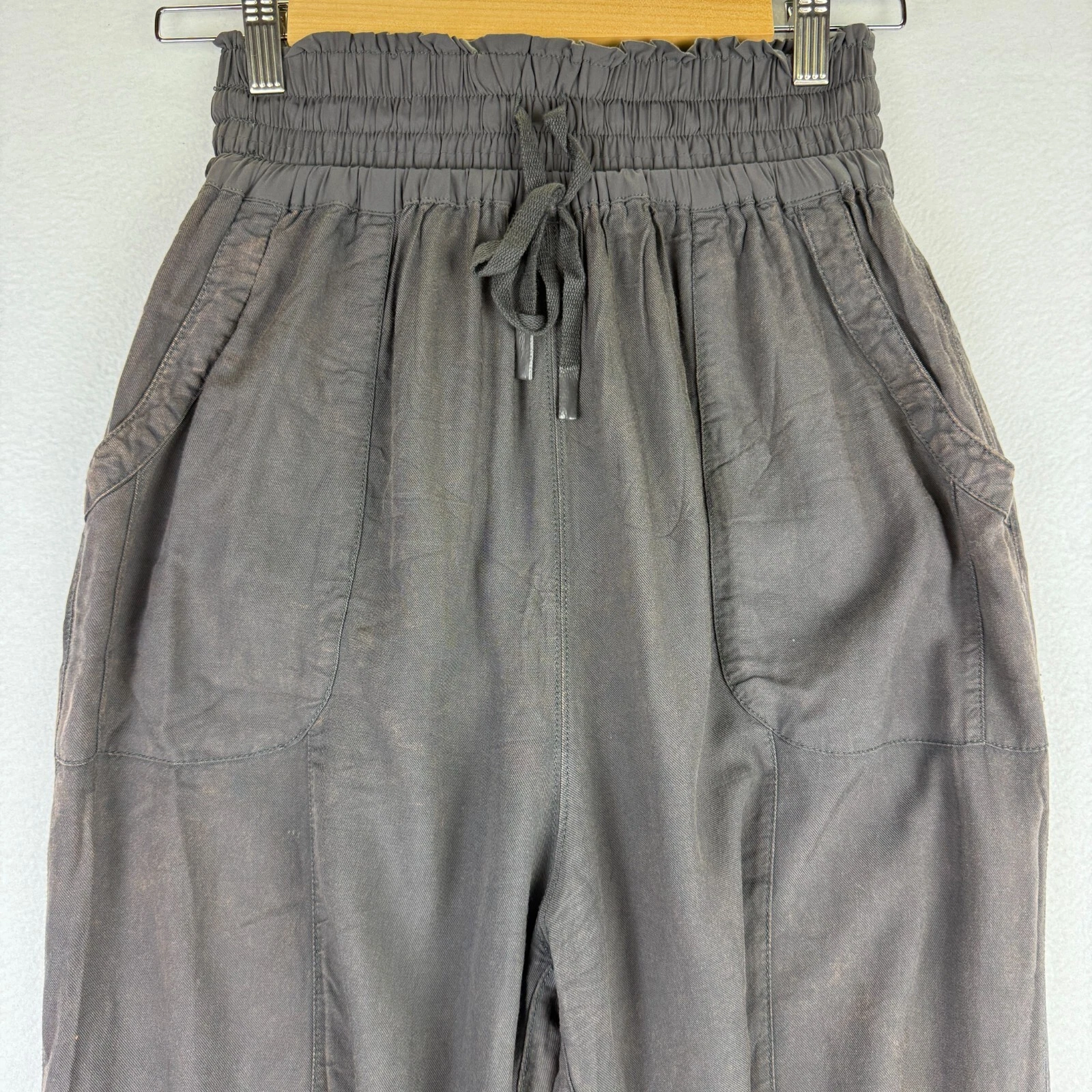 free-people-movement halfzies heram ankle capri orange pants