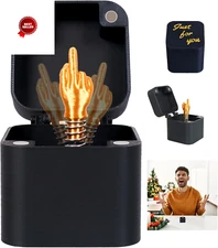 Middle Finger in a Box, Funny Christmas Gag Gift for Adults, Prank Joke for Men