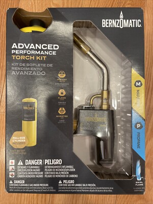 Bernzomatic TS4000ZKC Advanced Performance High Heat Torch Kit - Factory Sealed