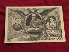KAISER FRANZ JOSEF JOSEPH Austrian Emperor King of Hungary Military Postcard