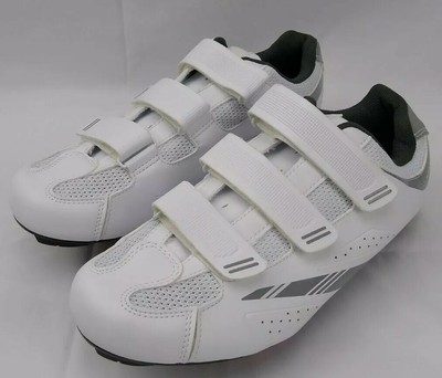 Tommaso Womens Shoes 10.5 Cycling Pista 100 White Silver Bike Spinning