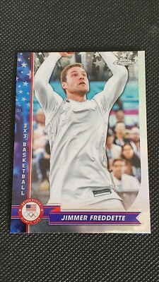 2024 Topps Chrome US Olympic #76 Jimmer Freddette Refractor BASKETBALL