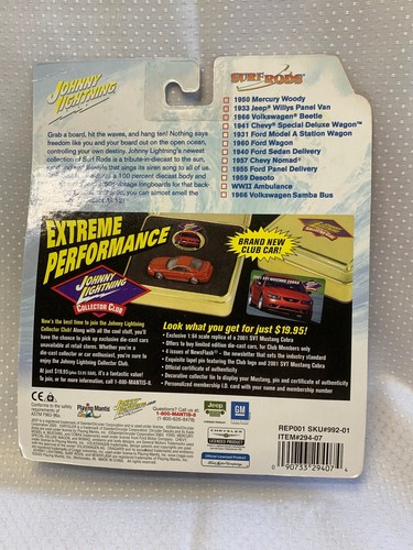 Johnny Lightning Surf Rods 2003 Diecast Cars Lot Jeep WW2 Ambulance Ford Sedan - Picture 3 of 12