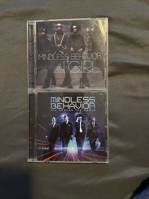 Mindless Behavior #1 Girl and All Around the World albums USED