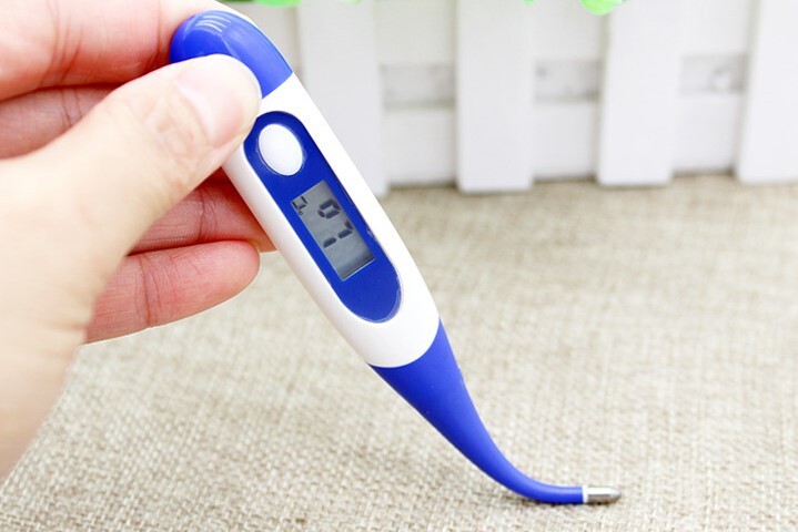 LCD display Digital Soft Head Electronic Adult Thermometer baby Waterproof tip