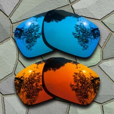 US Blue&Red Orange Polarized Lenses Replacement For-Oakley Holbrook Mix