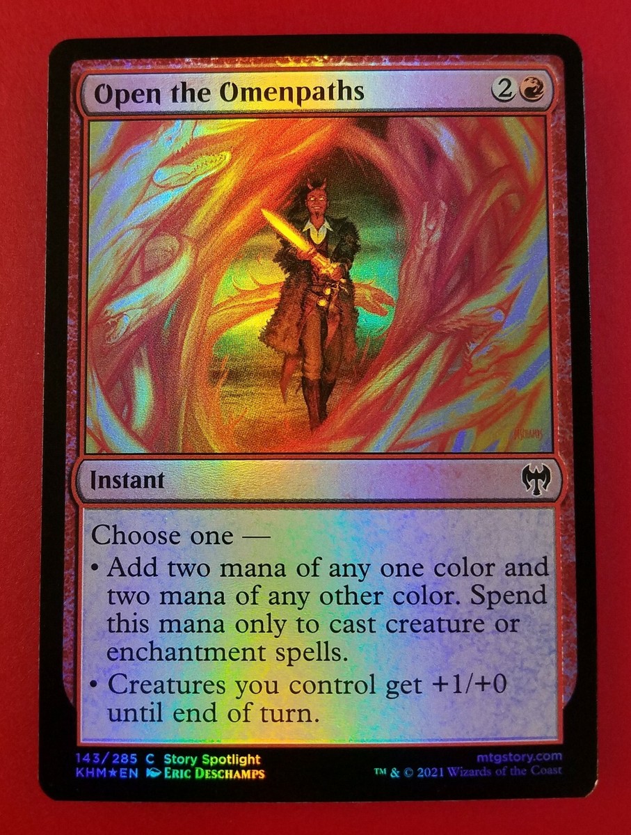 1x Open the Omenpaths | FOIL | Kaldheim | MTG Magic Cards