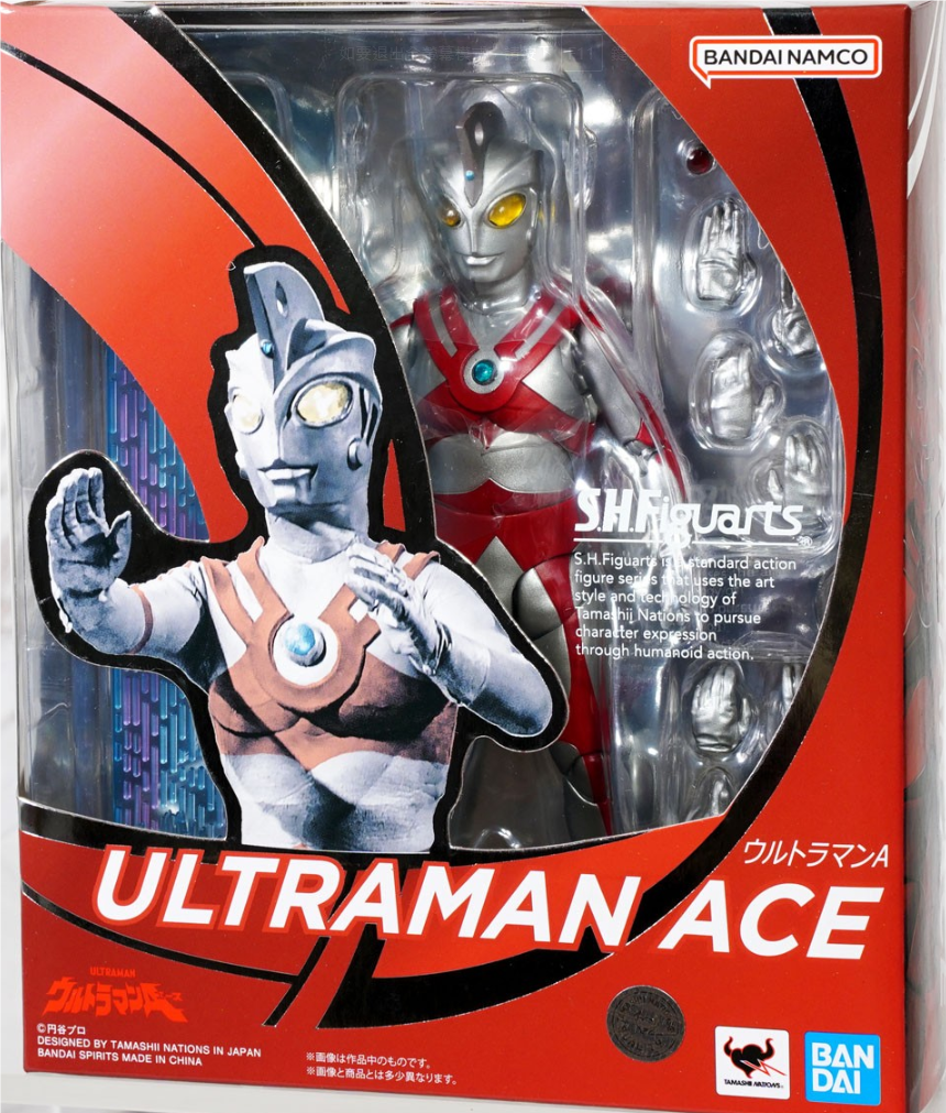 SHFiguarts ULTRAMAN ACE フィギュア　マント　アクリルロゴ SHFiguarts ULTRAMAN ACE フィギュア マント アクリルロゴ