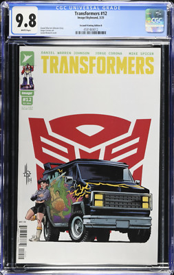 Transformers #12 Second Printing Howard B CGC 9.8