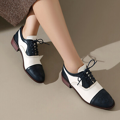 Colorblocked Leather Brogues New Church main image 3
